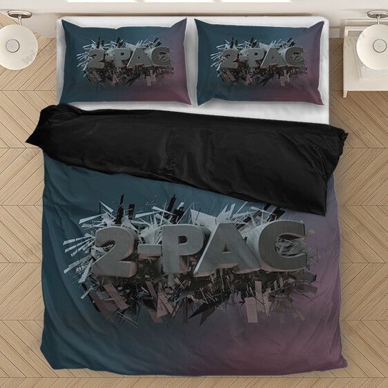Tupac Shakur Makaveli Rapper Bedding Set