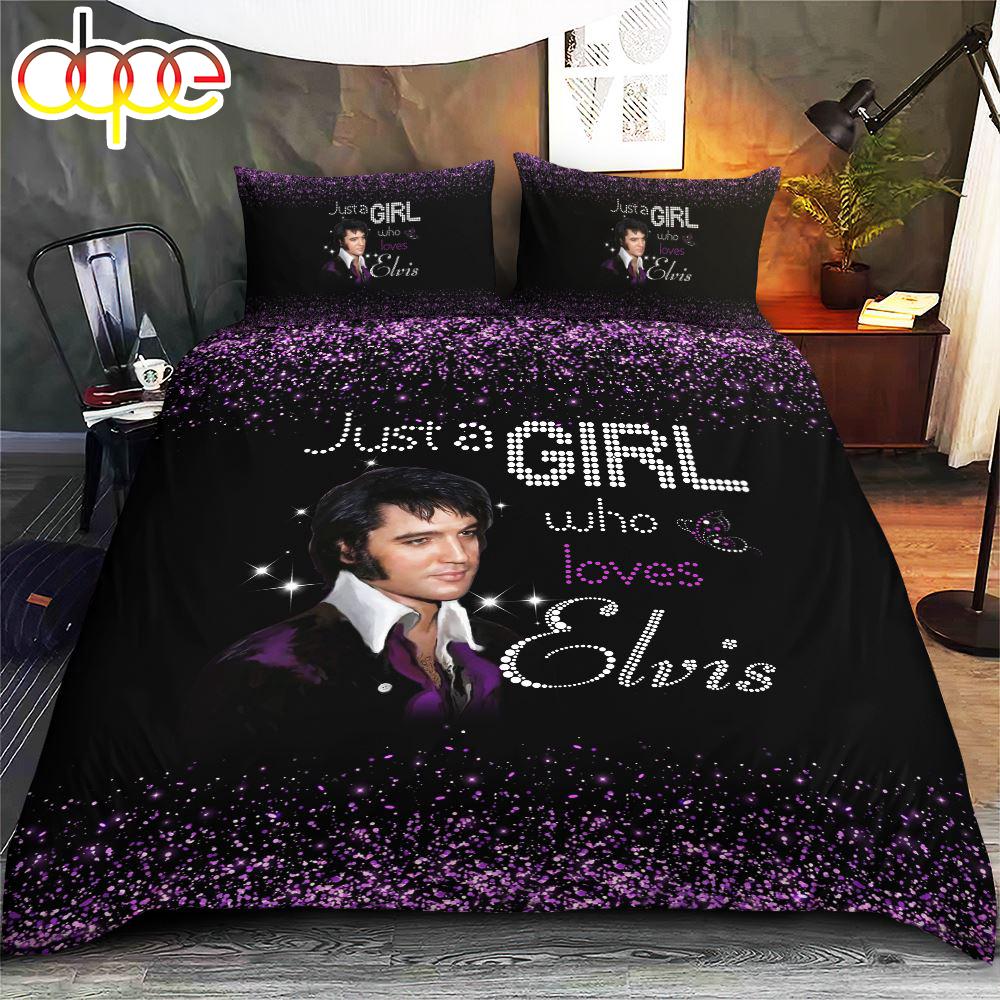 3d Elvis Presley Singer Bedding Set  Gift For Christmas