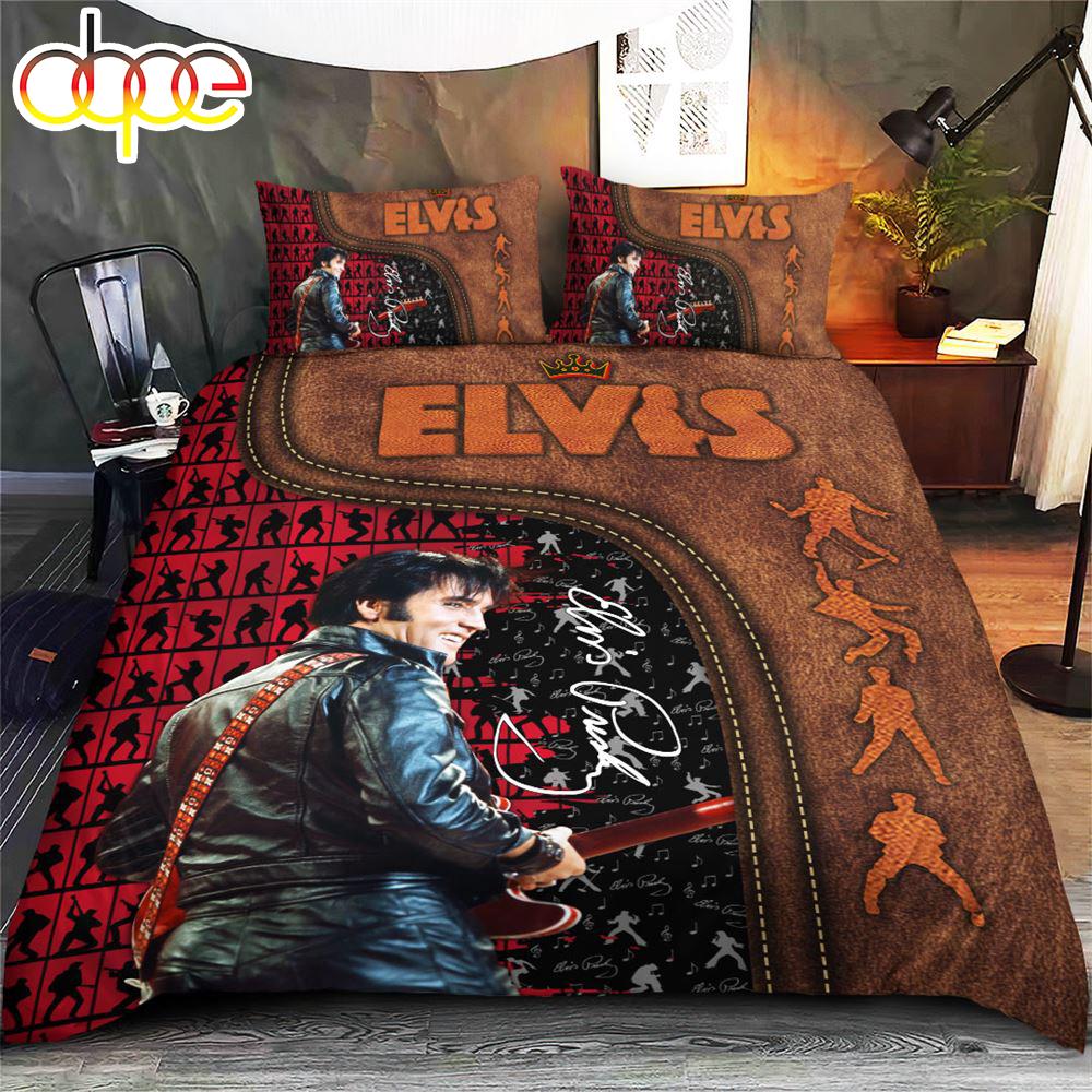3D Rock Elvis Presley Quilt Cover Set Bedding Set  Gift For Christmas