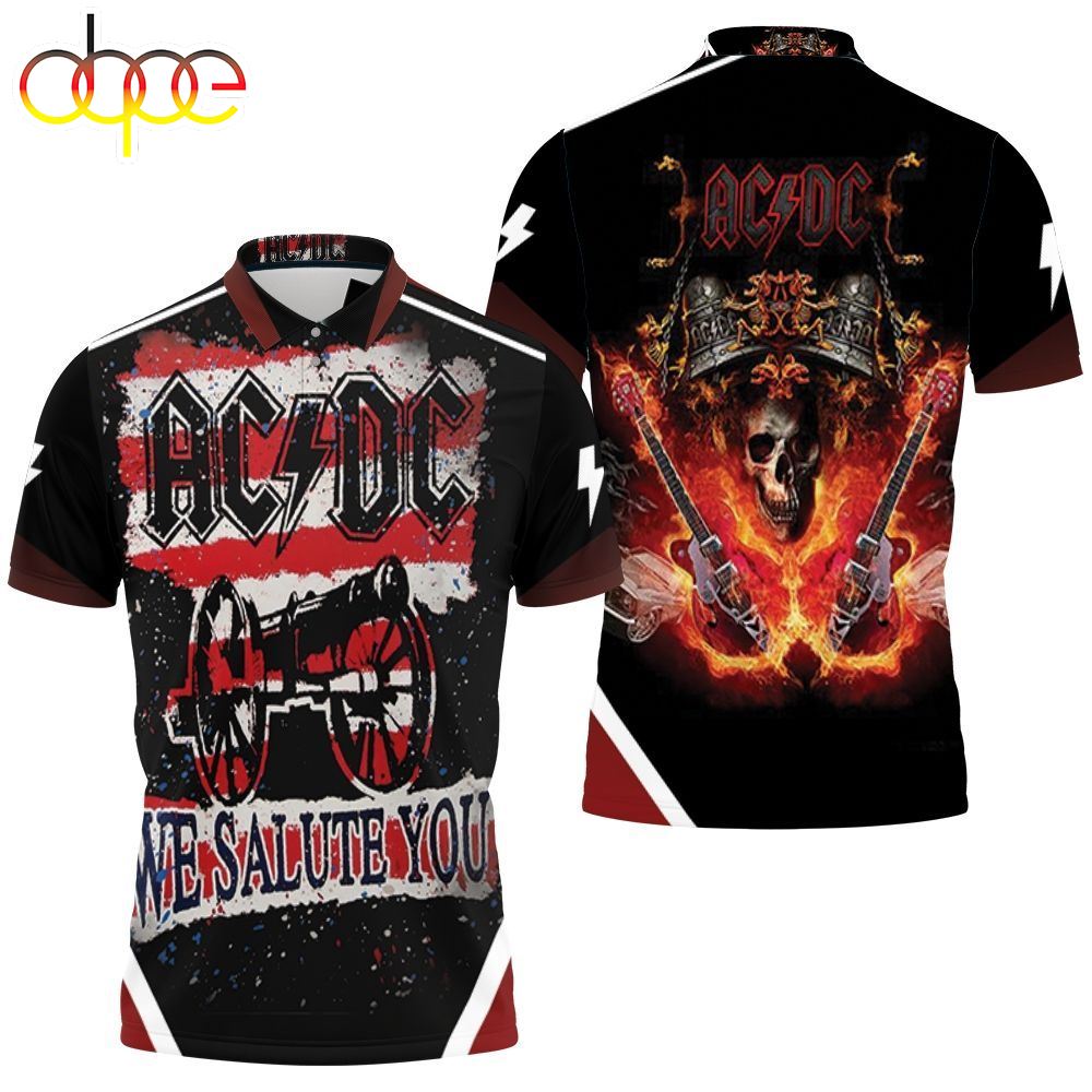 ACDC We Salute You Arsenal Polo Shirt