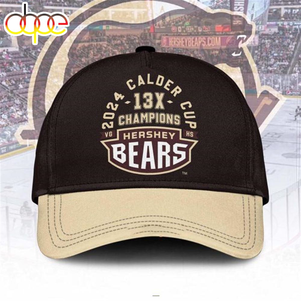 AHL Hershey Bears 2024 Calder Cup 13X Champions Classic Cap