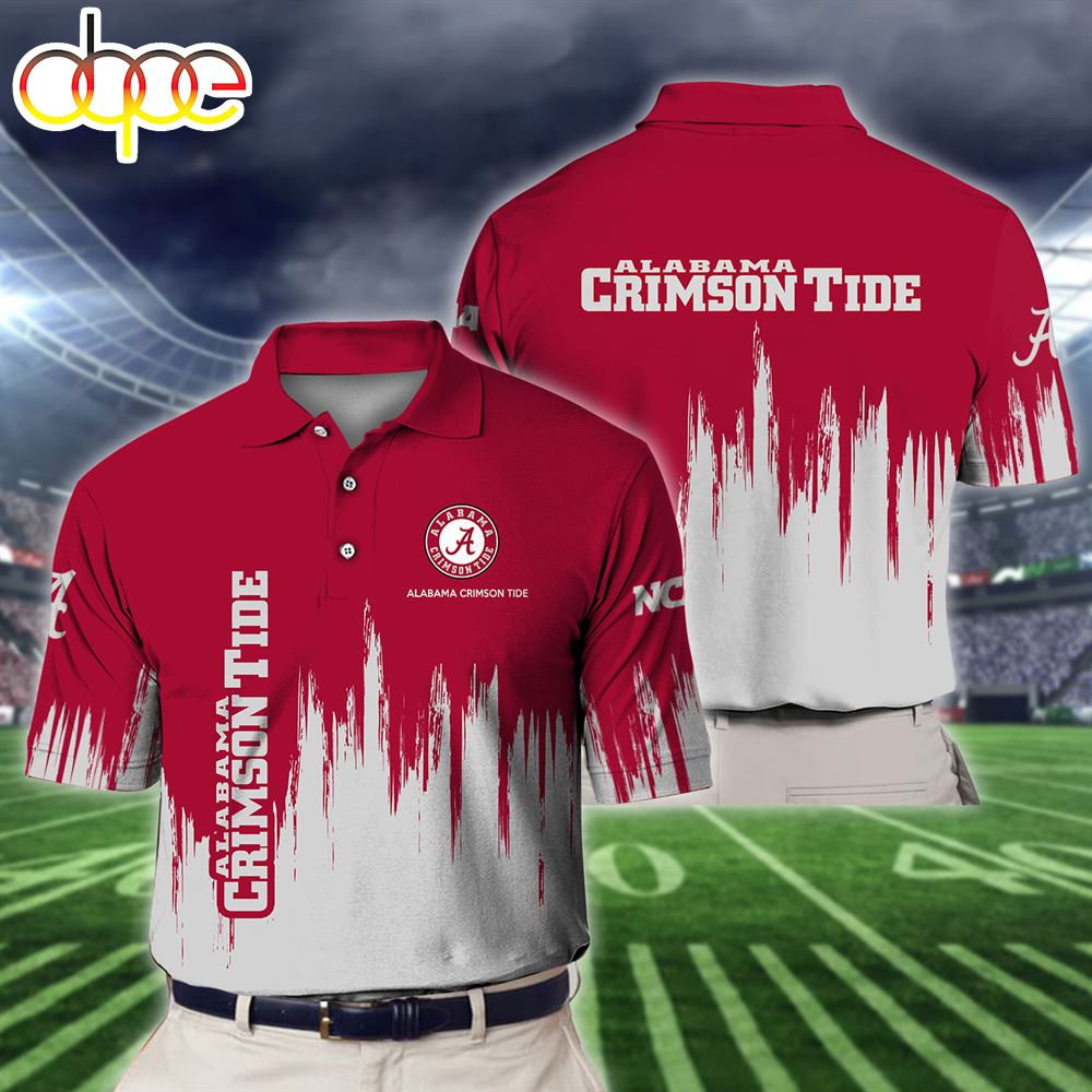 Alabama Crimson Tide Sport Polo Shirt Gift For Fans