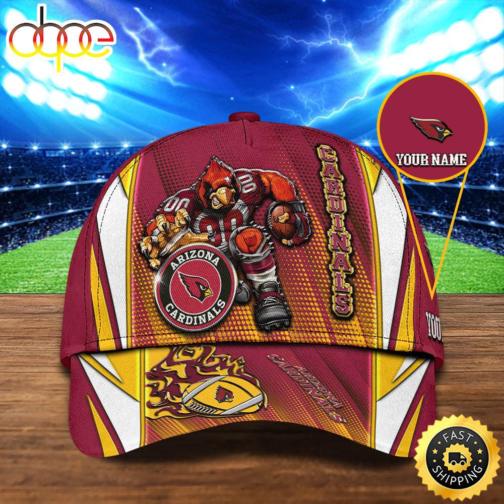 Arizona Cardinals Personalized Your NameNFL Football Sport Cap