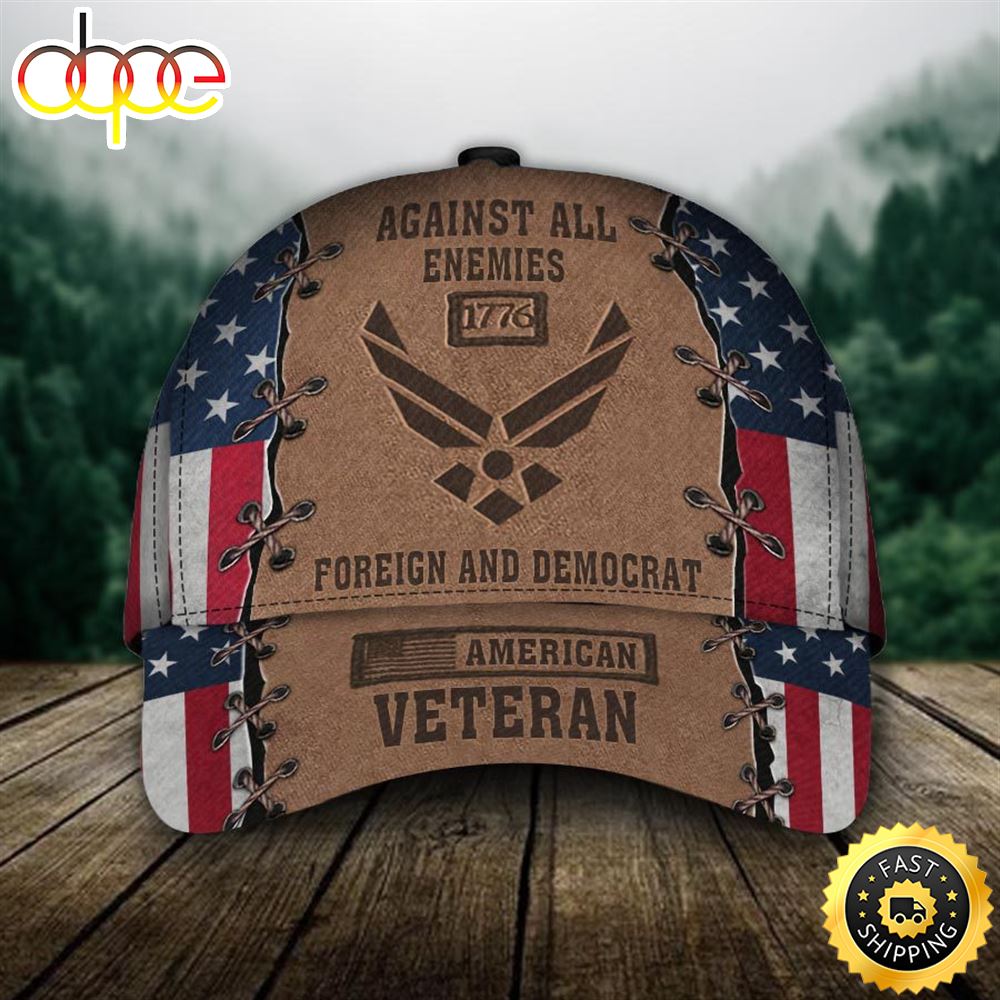 Armed Forces Air Forces Military VVA Veterans Day America Cap