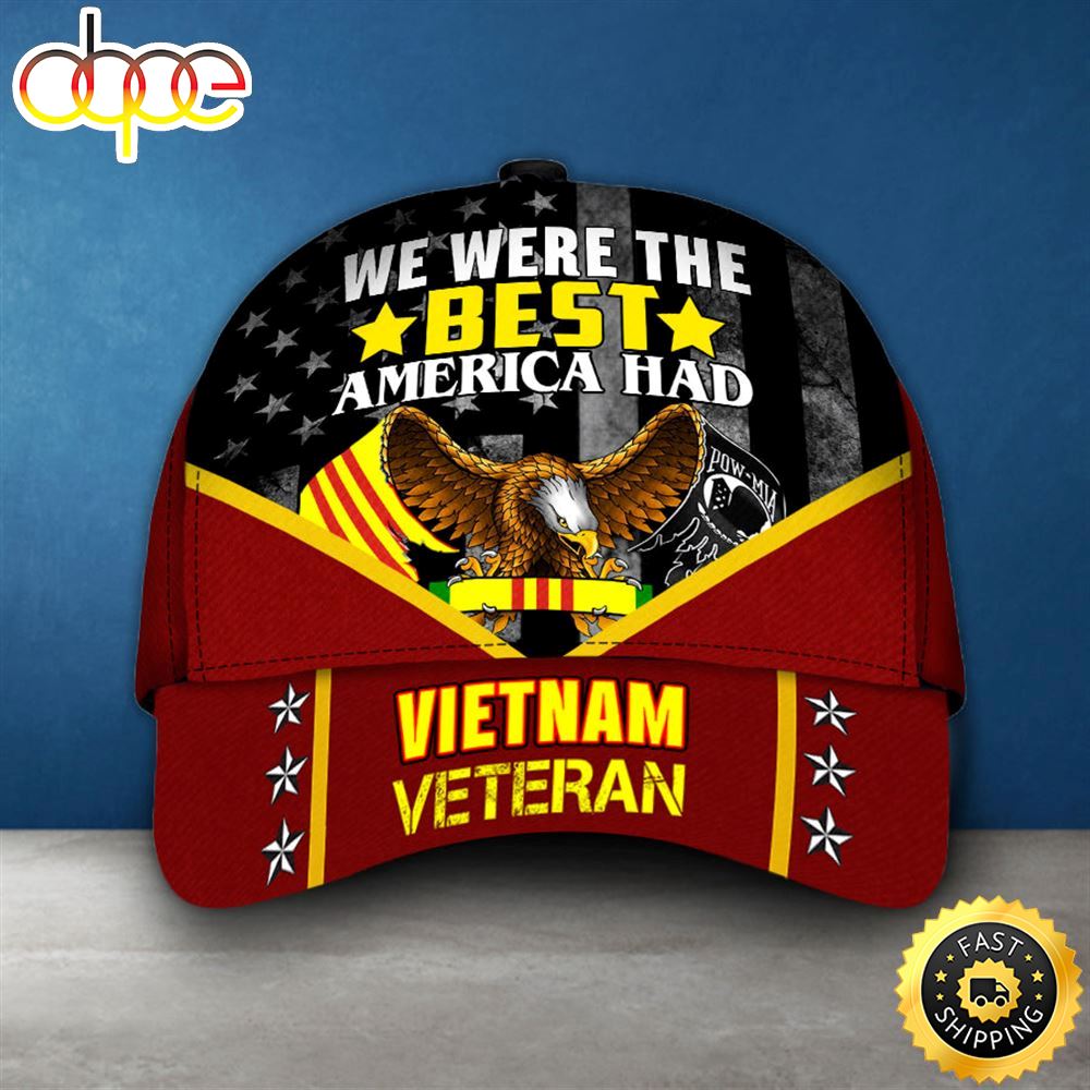 Armed Forces Army Navy USMC Marine Air Forces Military Soldier VVA Vietnam America Classic Cap