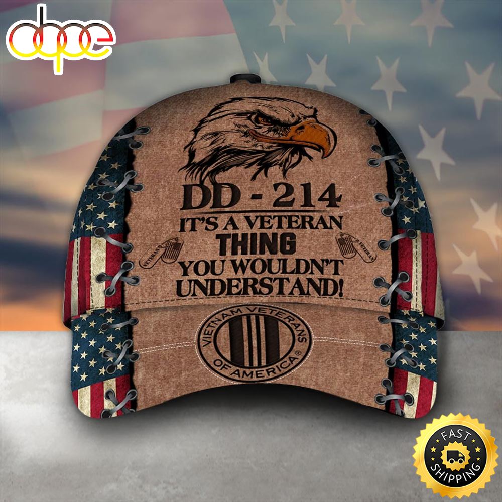Armed Forces Military VVA Vietnam Veterans Day Gift For Father Dad Christmas Cap