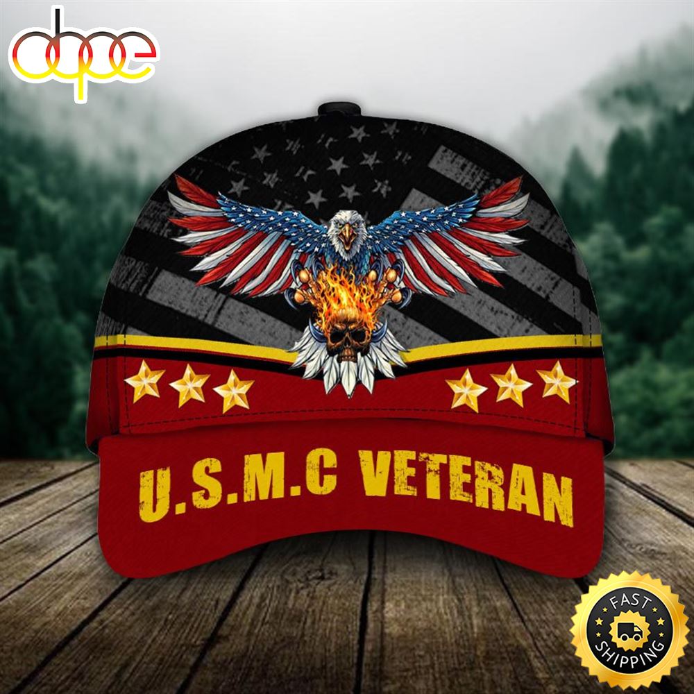 Armed Forces USMC Marine Corps Soldier Military Veteran Classic Cap