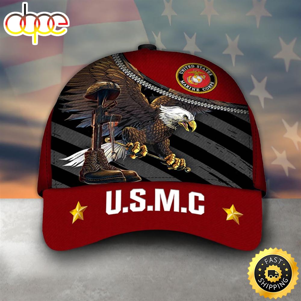 Armed Forces USMC Marine Military VVA Vietnam Veterans Day For Christmas Cap