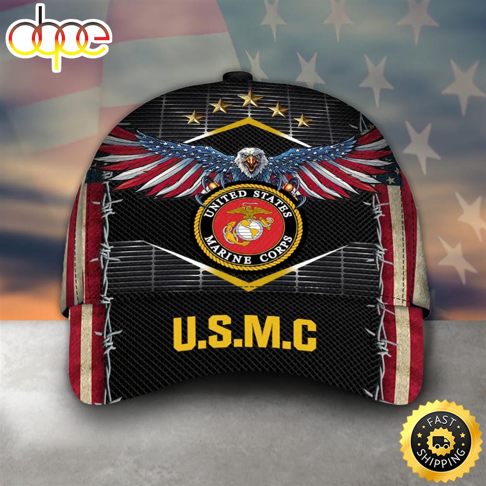 Armed Forces USMC Marine Military VVA Vietnam Veterans Day For Father Christmas Cap