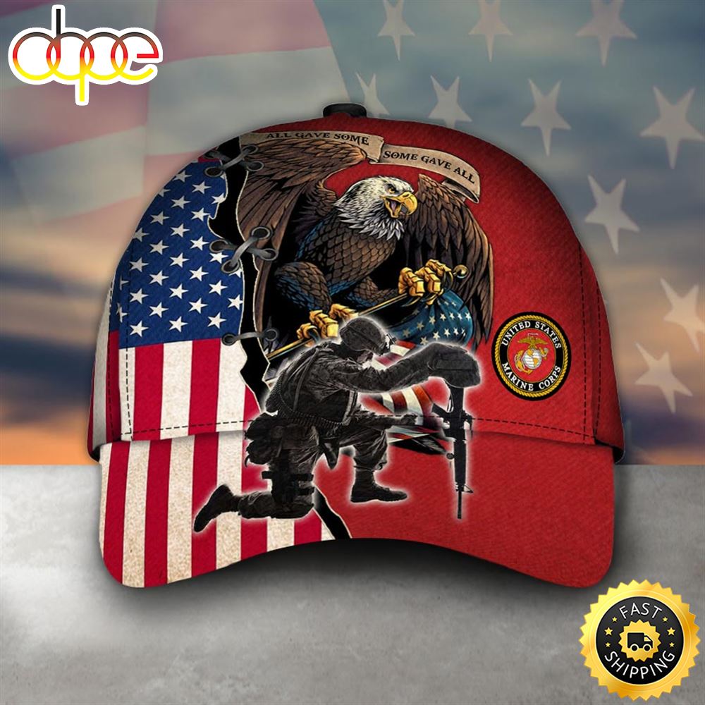 Armed Forces USMC Marine Military VVA Vietnam Veterans Day For Father Dad Cap