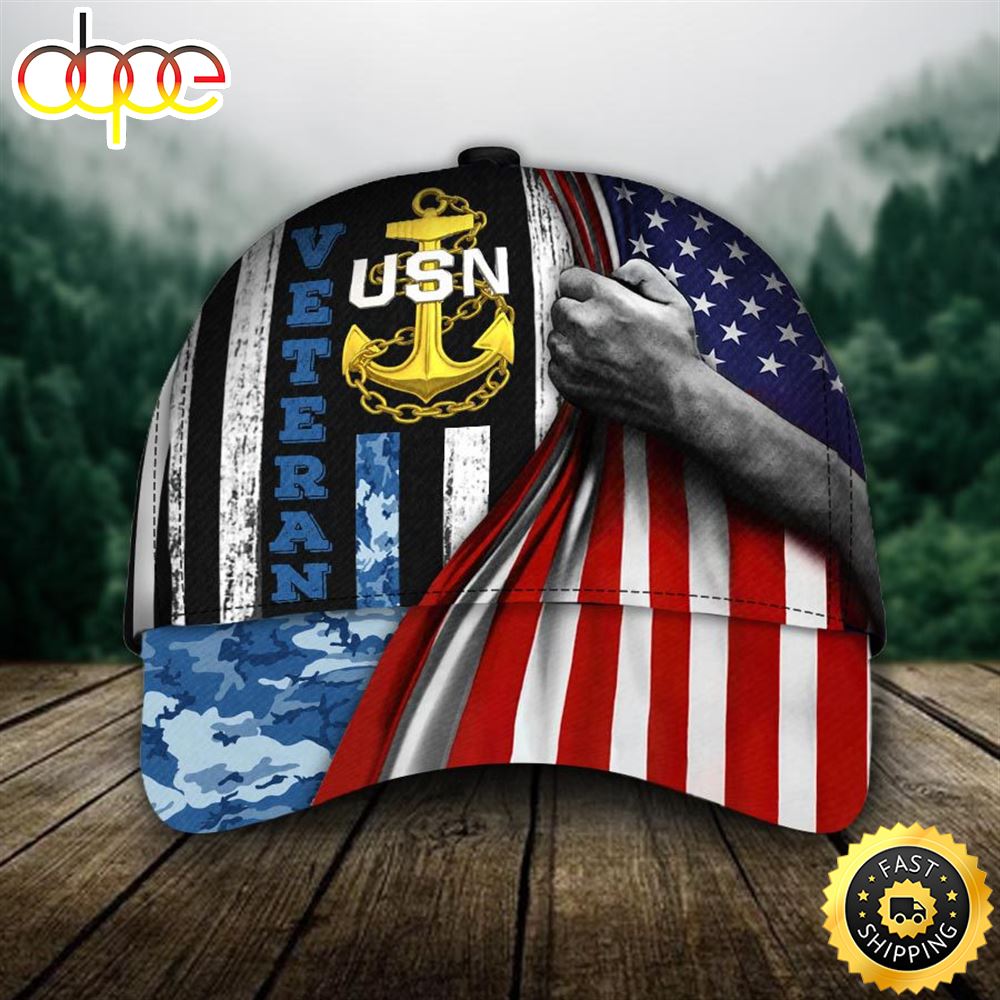 Armed Forces USN Navy Soldier Military Veteran Cap (2)
