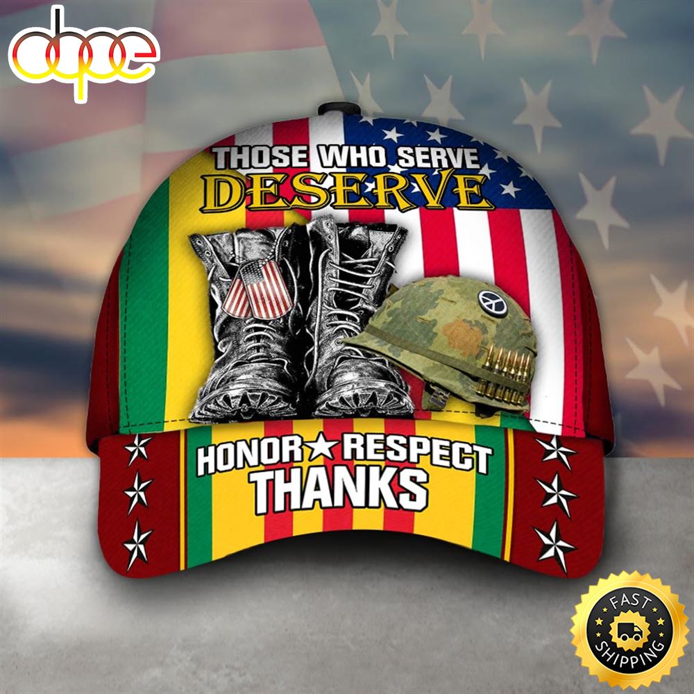 Armed Forces VeteranU S  VVA Military Soldier Cap