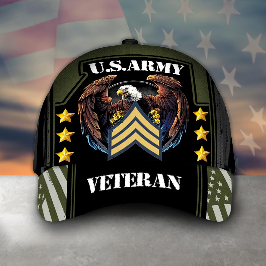 Army With Rank Classic Cap