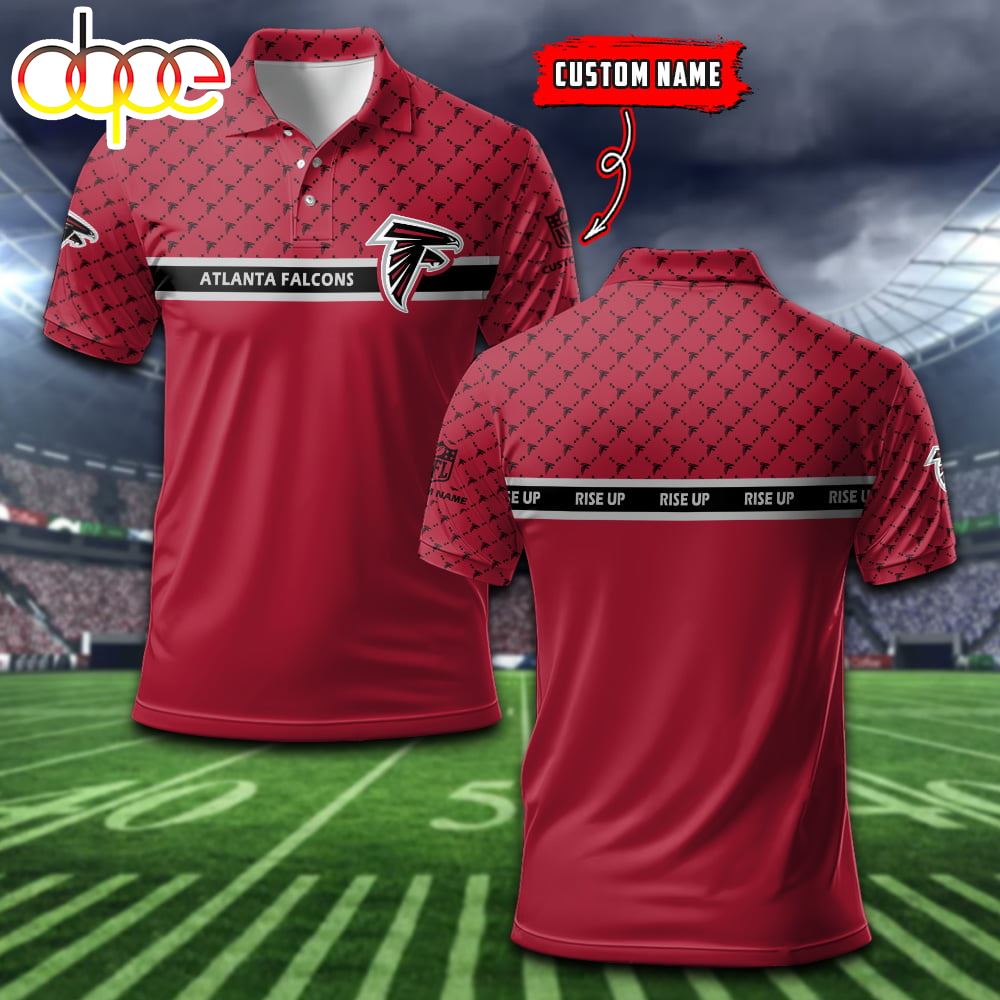 Atlanta Falcons Custom Name Sports For Fan Polo Shirt