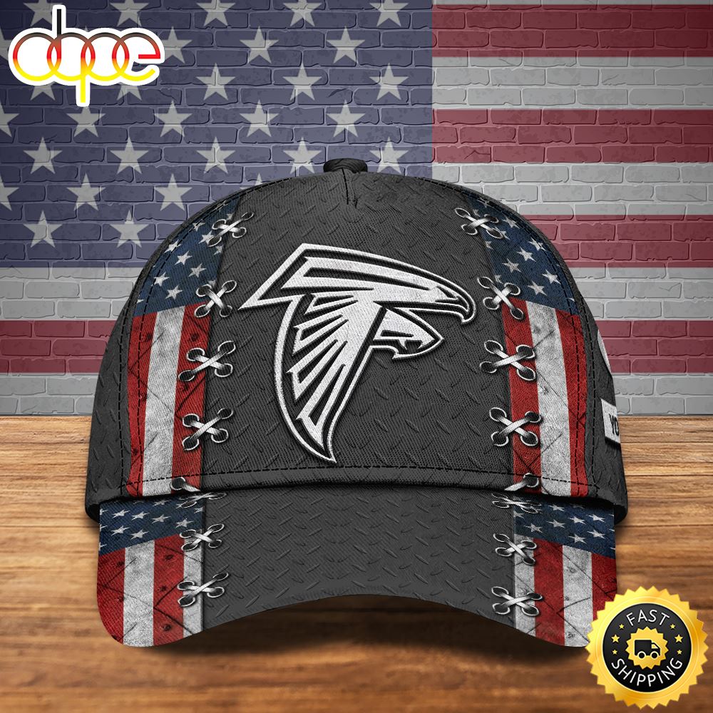 Atlanta Falcons Personalized Your Name NFL Football Cap