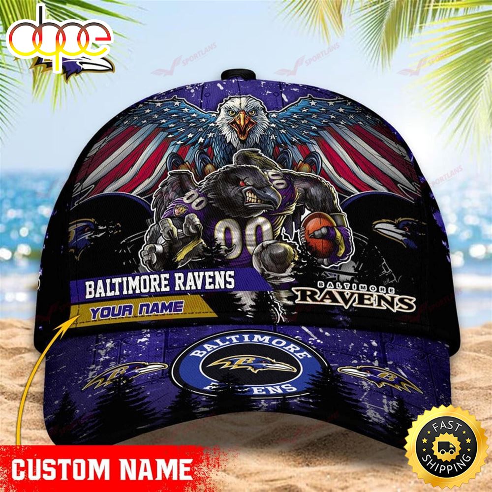Baltimore Ravens Nfl Cap Personalized