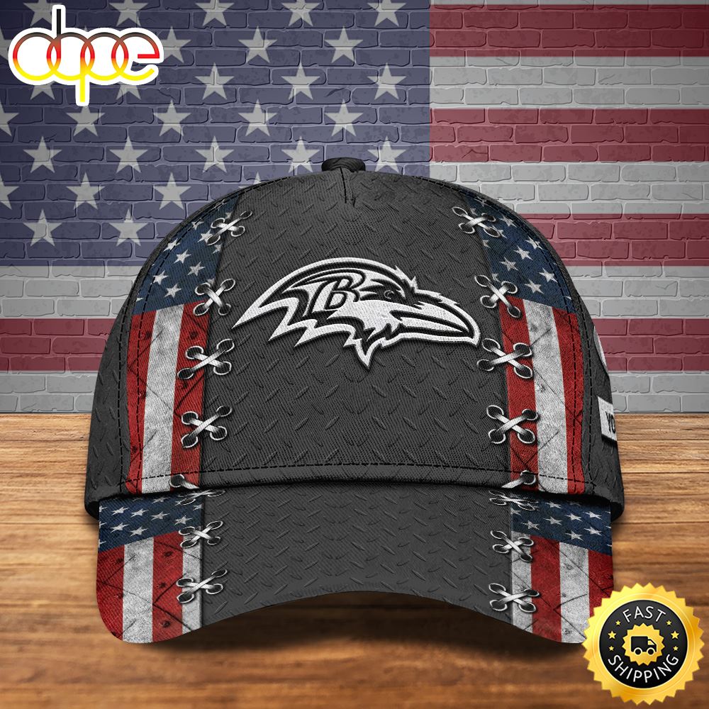 Baltimore Ravens Personalized Your Name NFL Football Cap
