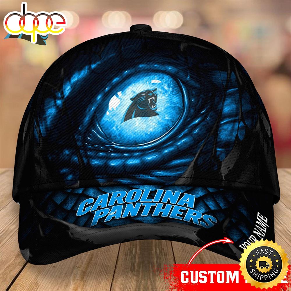 Carolina Panthers Custom NFL Football Sport Cap