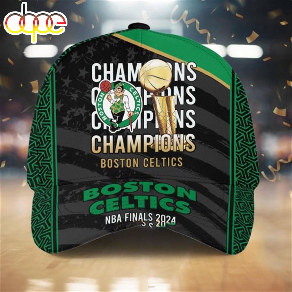 Champions Boston Celtics NBA Finals 2024 Classic Cap