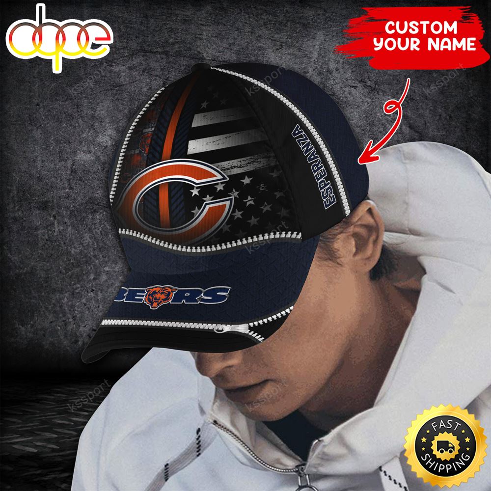 Chicago Bears Nfl-Personalize Cap Steel Style Trending Season
