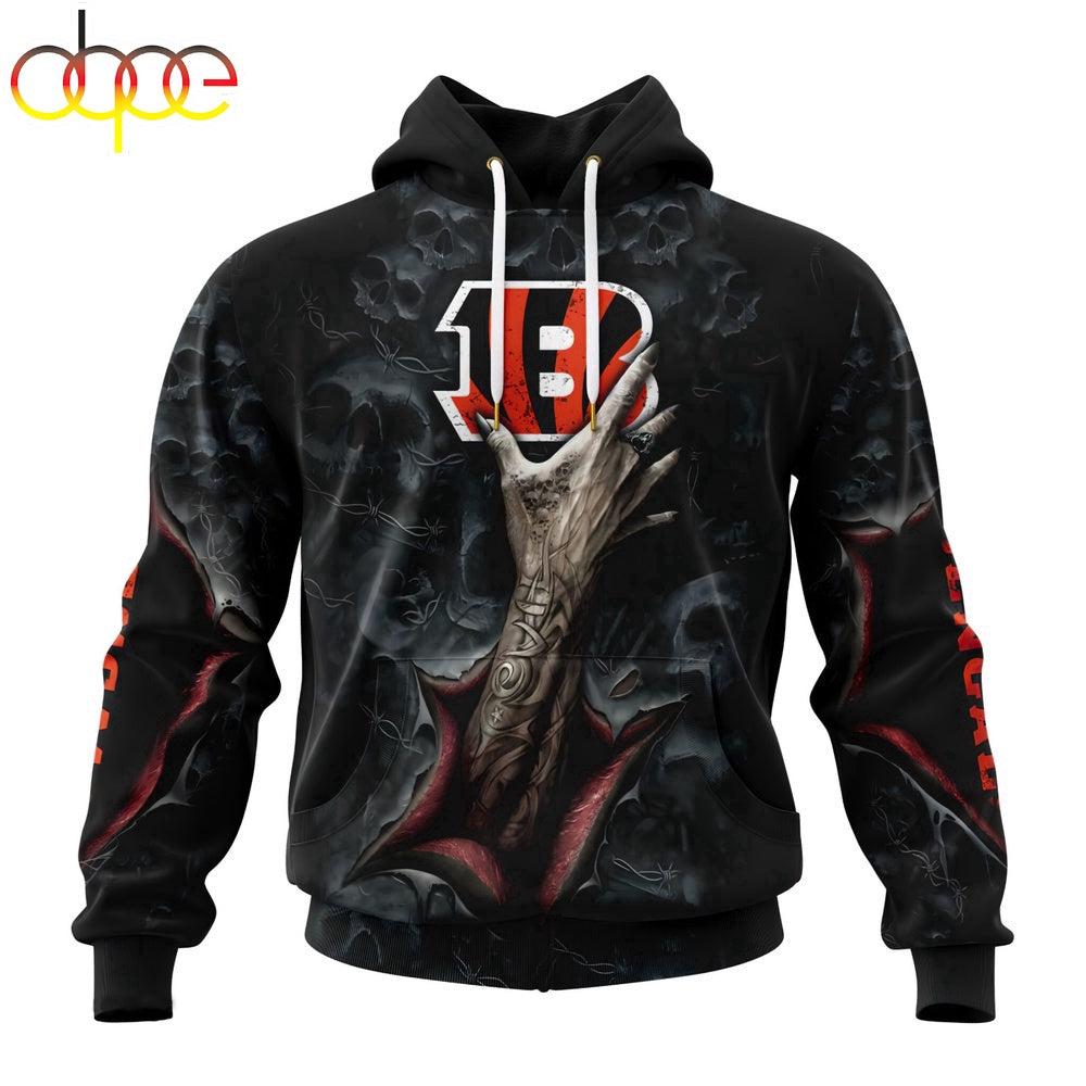 Cincinnati Bengals All Over Print Hoodie Shirt Gift For Fans