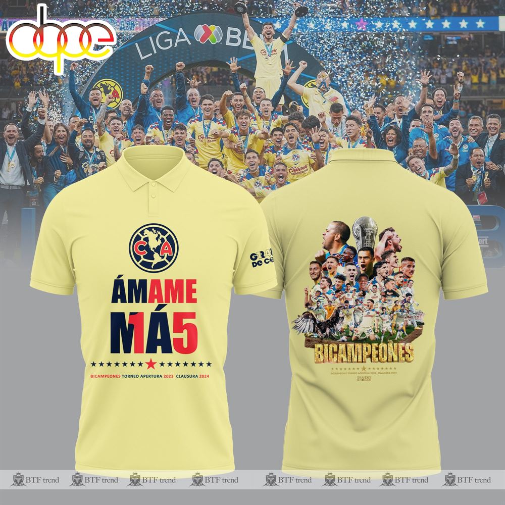 Club America Limited Edition 15 Champions Polo Shirt