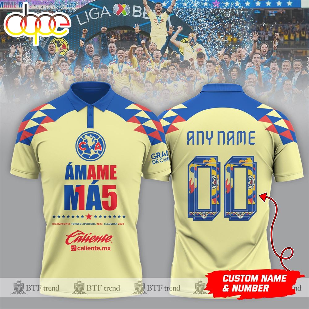Club America Limited Edition 15 Champions Polo