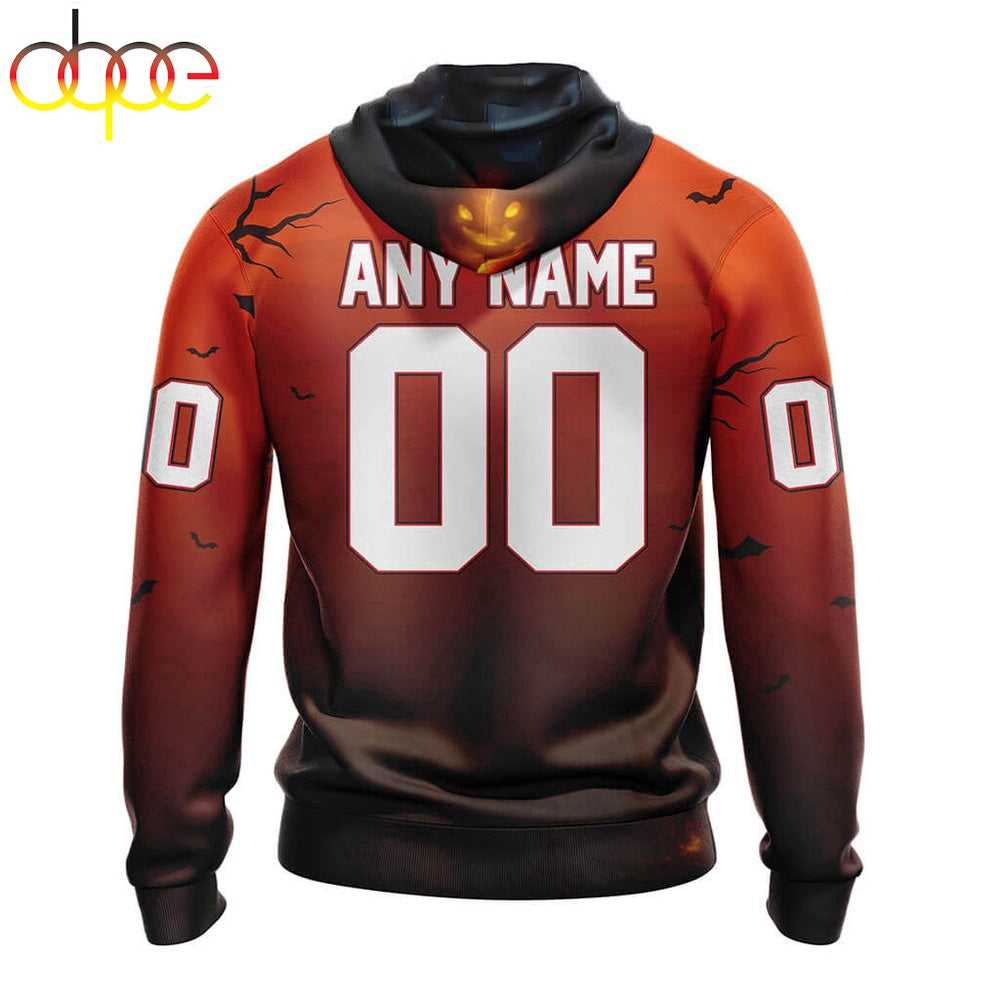 Custom Name And Number Los Angeles Rams Special Death Halloween Hoodie