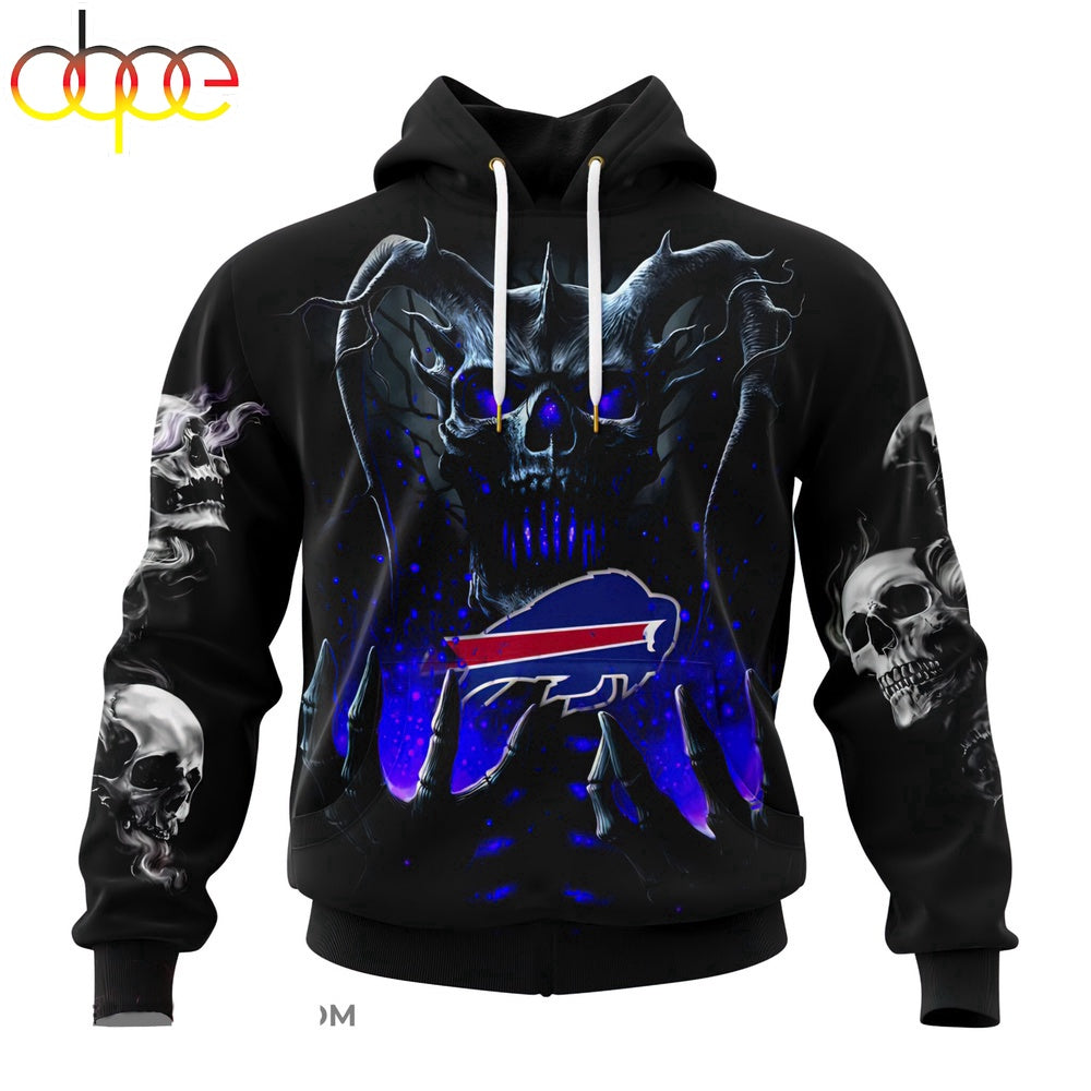 Custom Name NFL Buffalo Bills All Over Print Hoodie Shirt For Fans