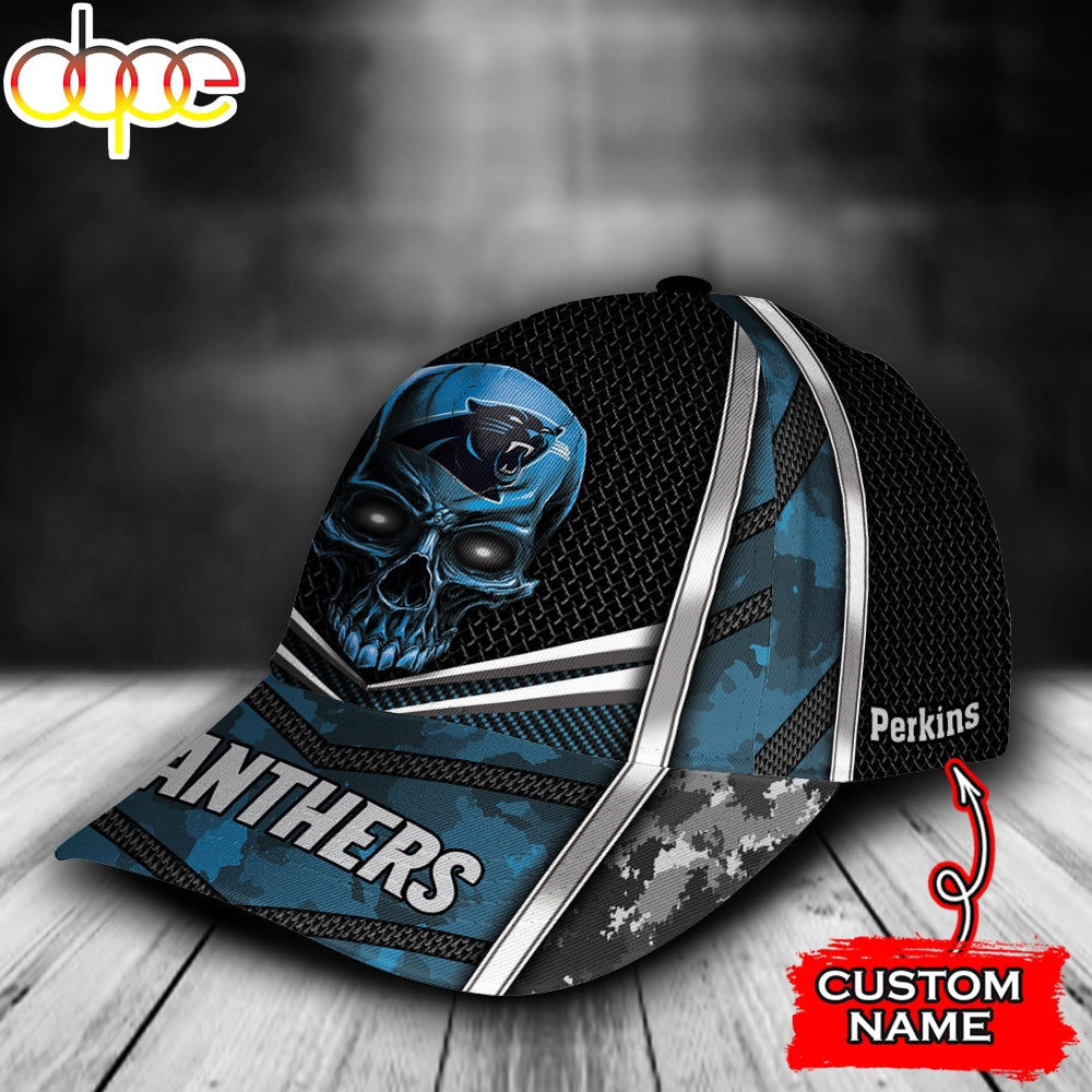 Custom Name NFL Carolina Panthers Classic Cap