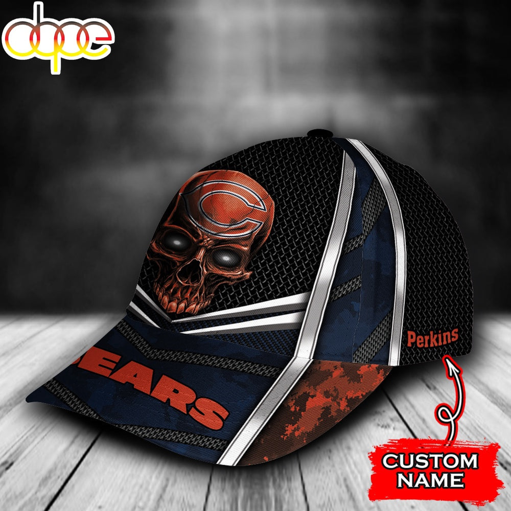 Custom Name NFL Chicago Bears Classic Cap