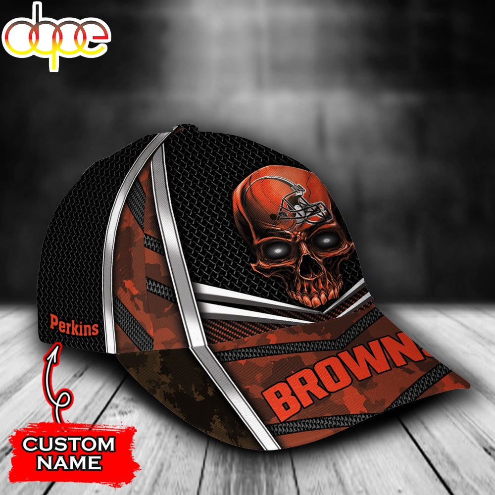 Custom Name NFL Cleveland Browns Classic Cap