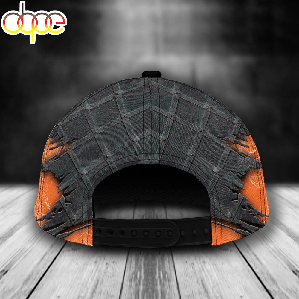 Custom Name NFL Denver Broncos Spider Man All Over Print - Orange 3D Classic Cap