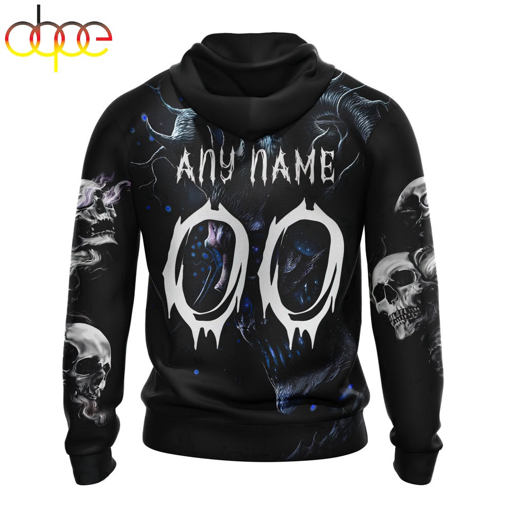 Custom Name NFL Detroit Lions All Over Print Hoodie Shirt For Fans