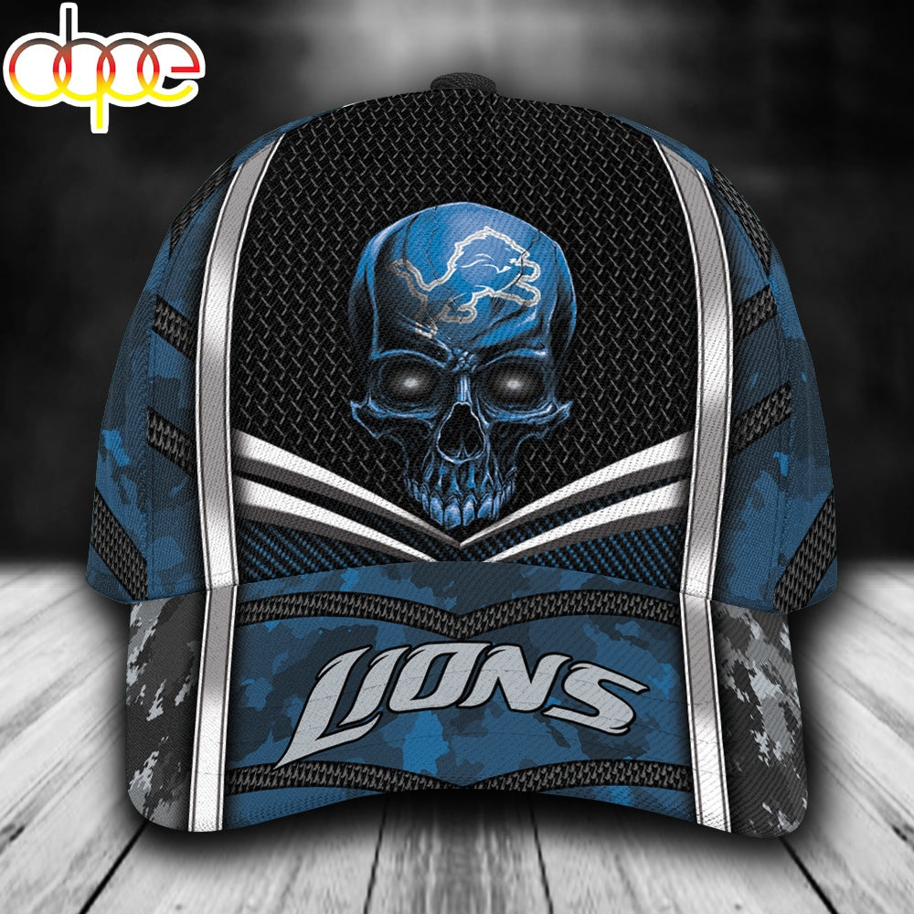 Custom Name NFL Detroit Lions Classic Cap