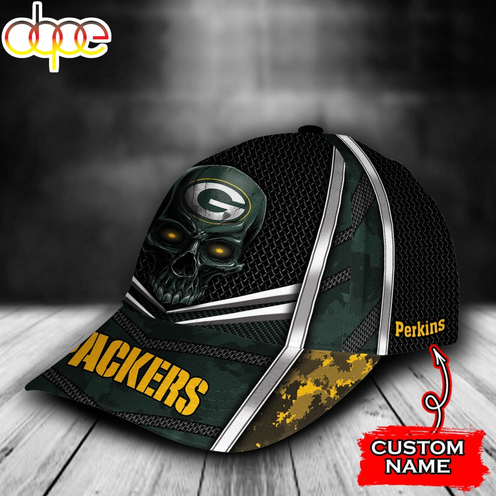 Custom Name NFL Green Bay Packers Classic Cap