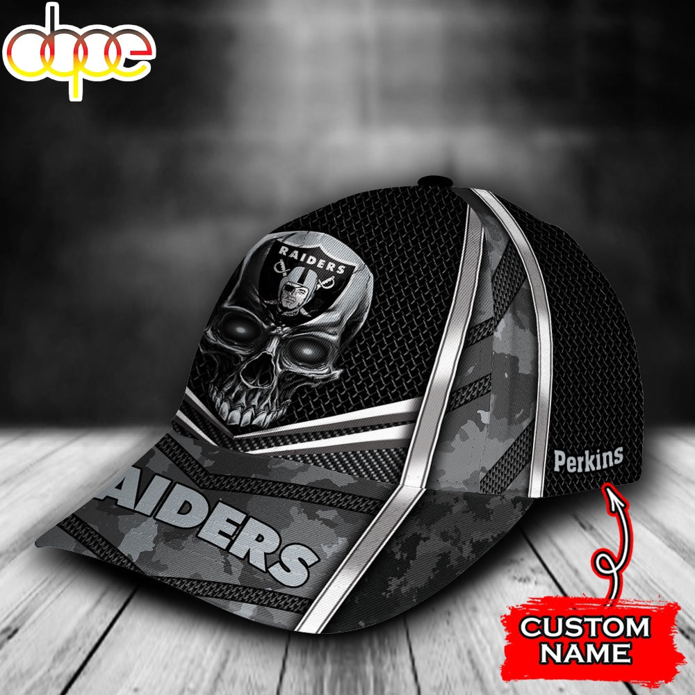 Custom Name NFL Las Vegas Raiders Classic Cap