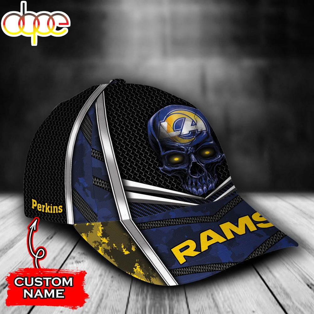 Custom Name NFL Los Angeles Rams Classic Cap
