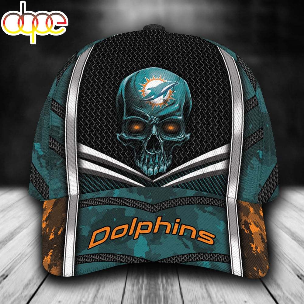 Custom Name NFL Miami Dolphins Classic Cap