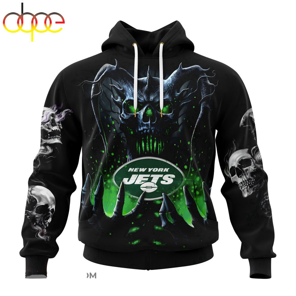 Custom Name NFL New York Jets All Over Print Hoodie Shirt For Fans