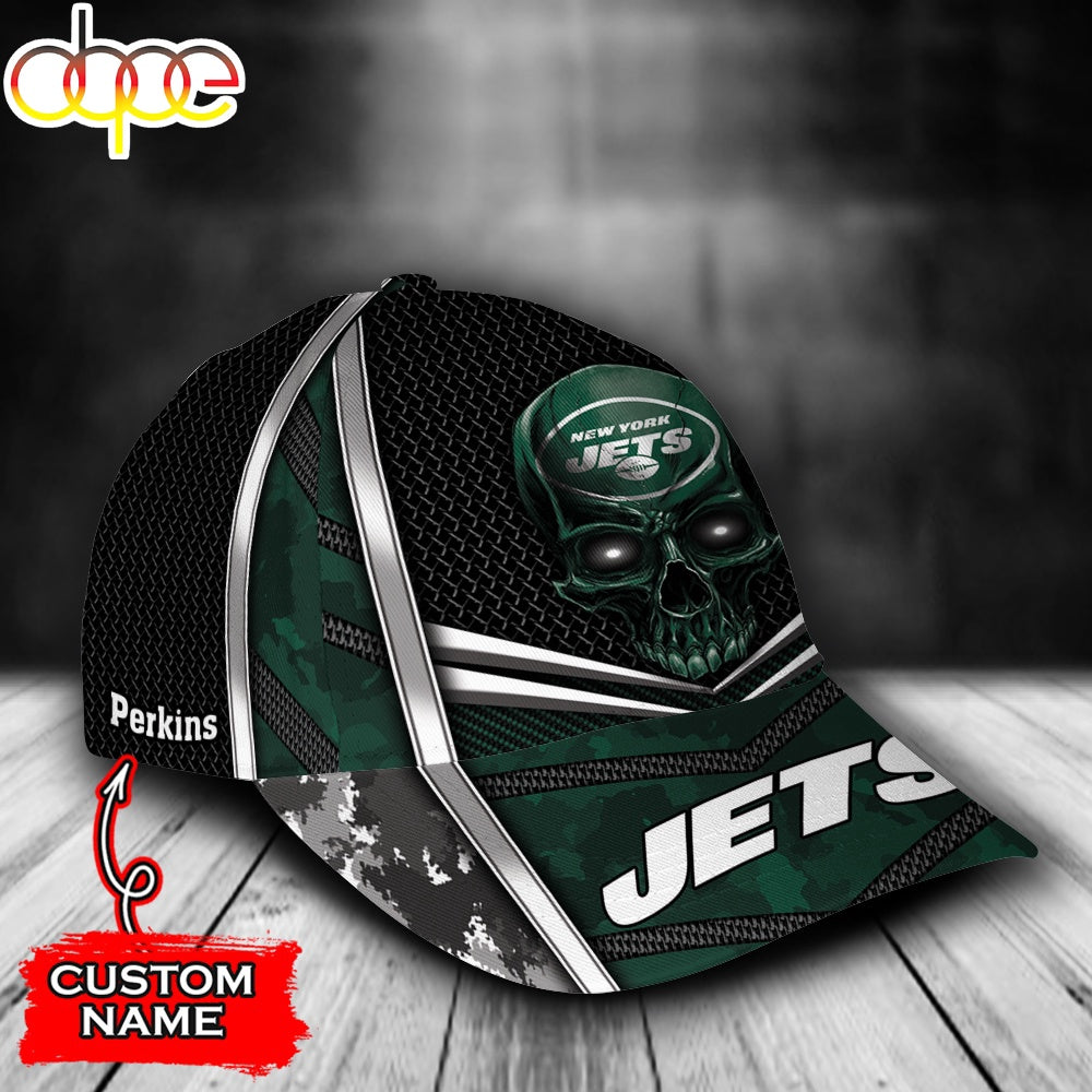 Custom Name NFL New York Jets Classic Cap