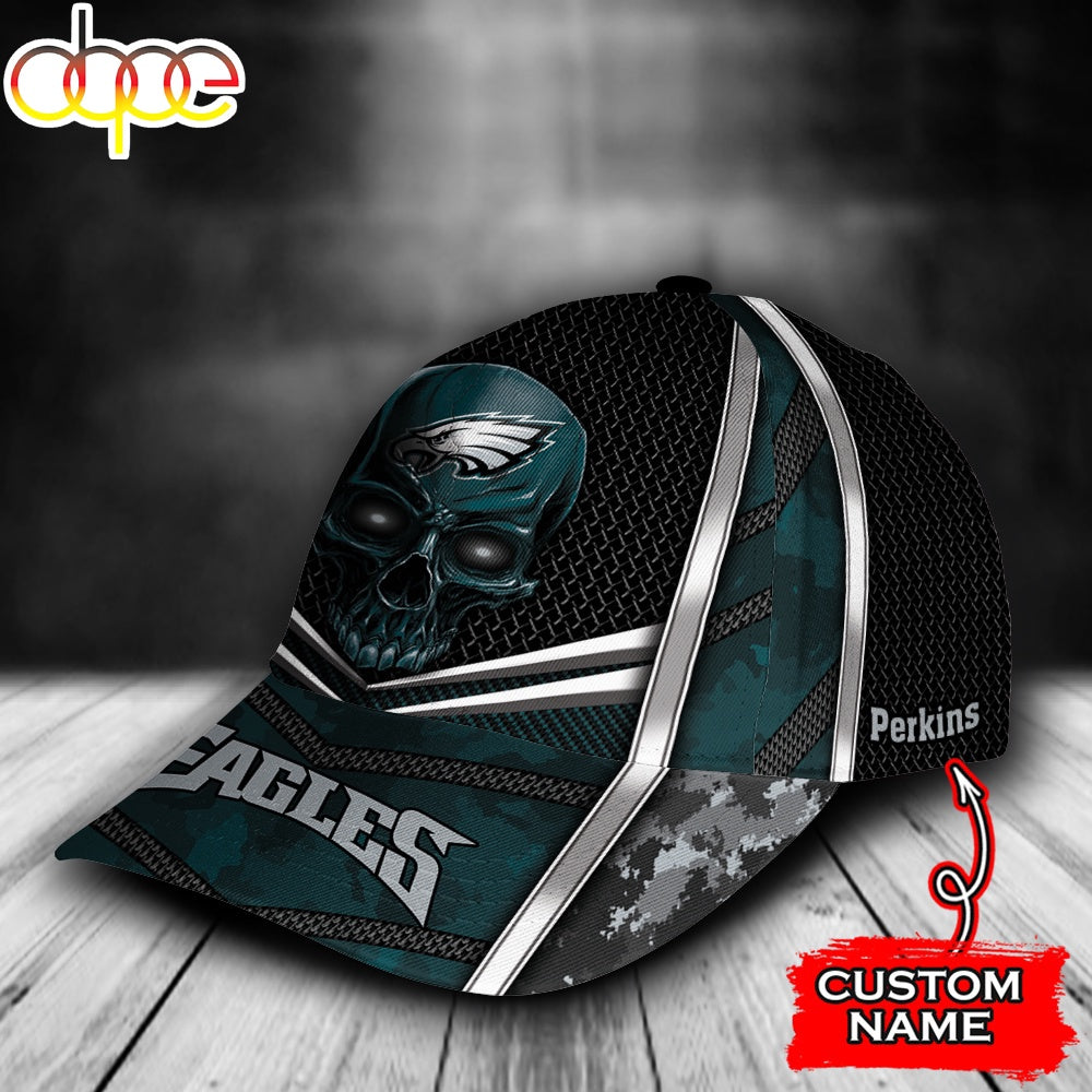 Custom Name NFL Philadelphia Eagles Classic Cap