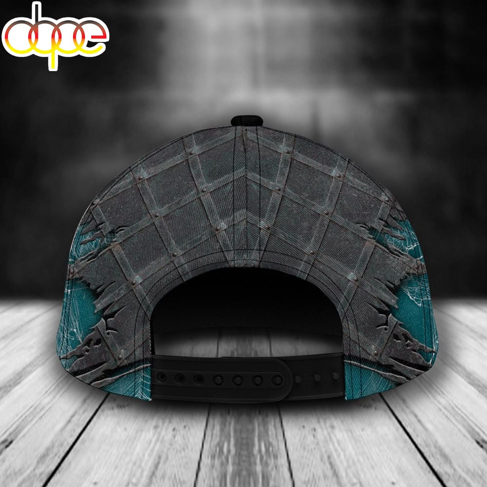 Custom Name NFL Philadelphia Eagles Spider Man All Over Print 3D Classic Cap
