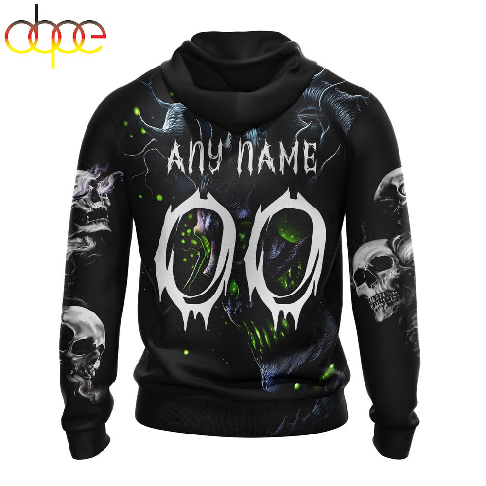 Custom Name NFL Seattle Seahawks All Over Print Hoodie Shirt For Fans