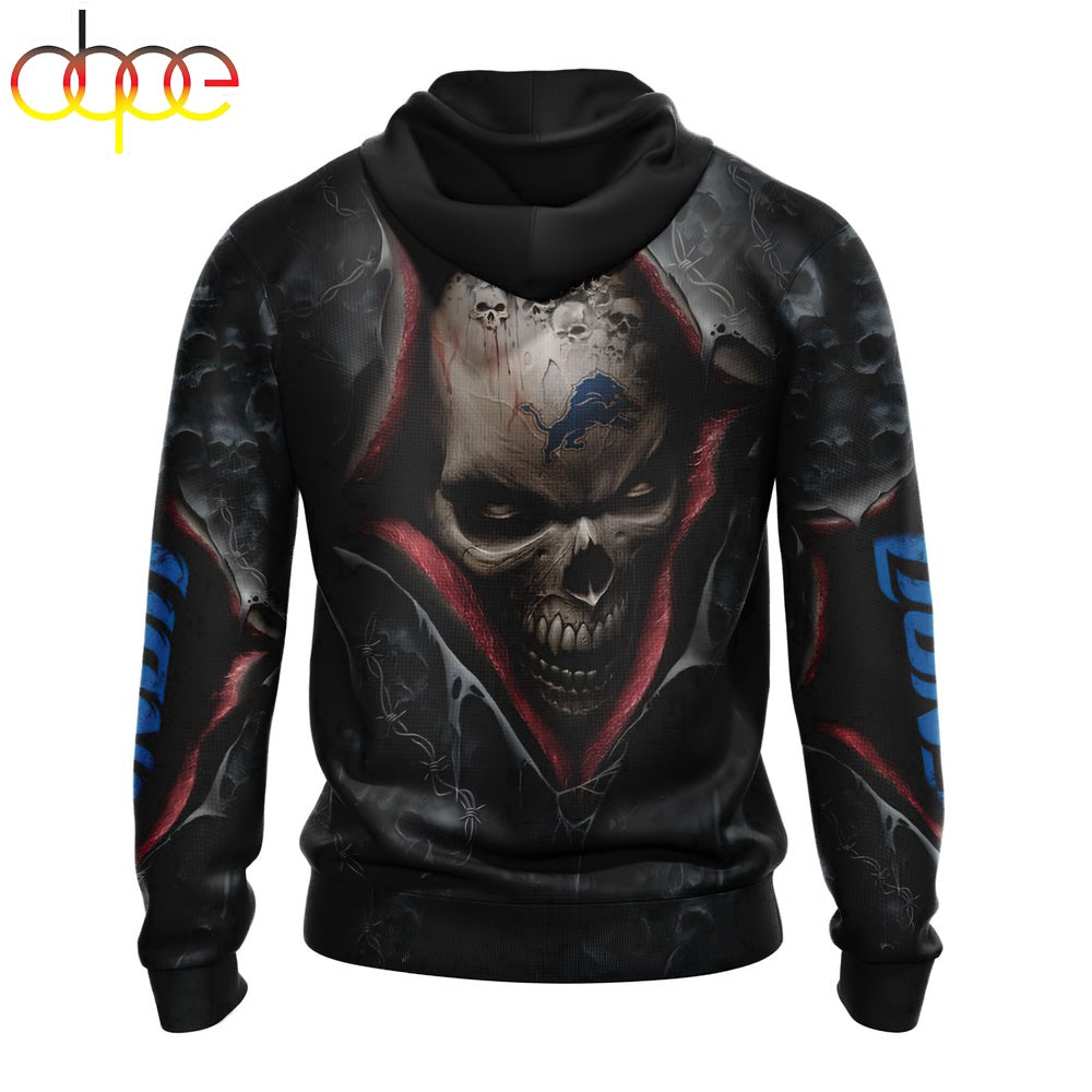 Detroit Lions All Over Print Hoodie Shirt Gift For Fans