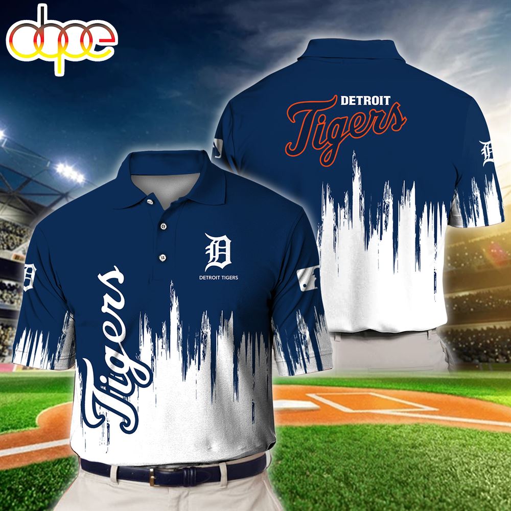 Detroit Tigers Sport Polo Shirt Gift For Fans