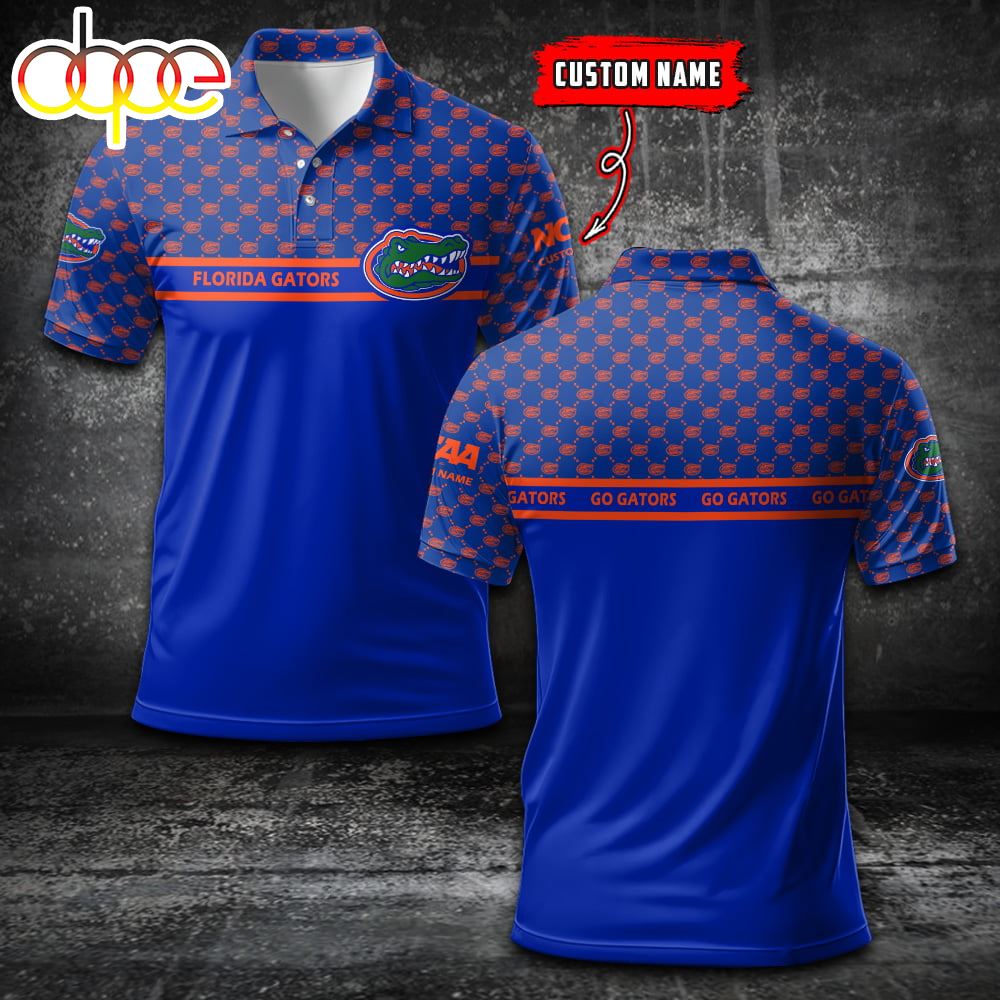 Florida Gators Custom Name Sports For Fan Polo Shirt