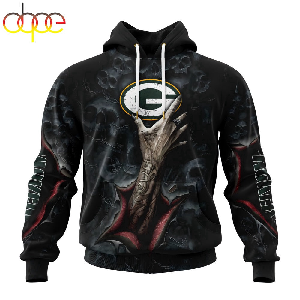 Green Bay Packers All Over Print Hoodie Shirt Gift For Fans