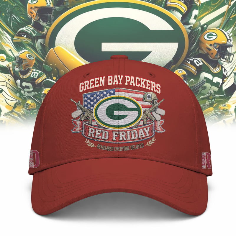Green Bay Packers  NFL RED Friday Classic Baseball Cap