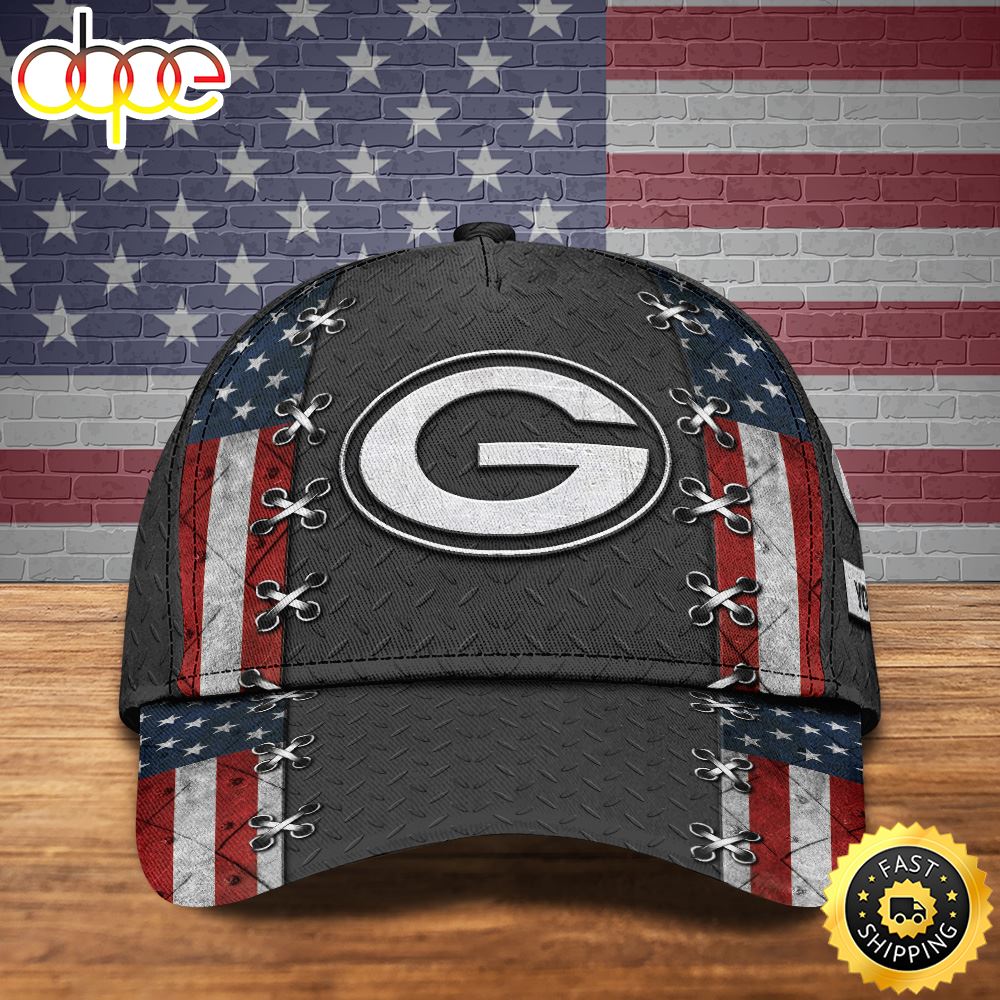 Green Bay Packers Personalized Your Name NFL Football Cap